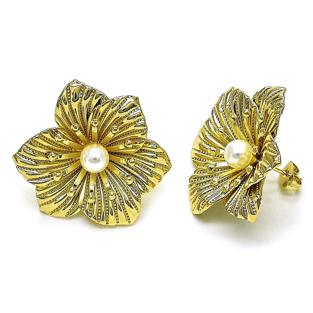 Tiana Flower Stud Earrings