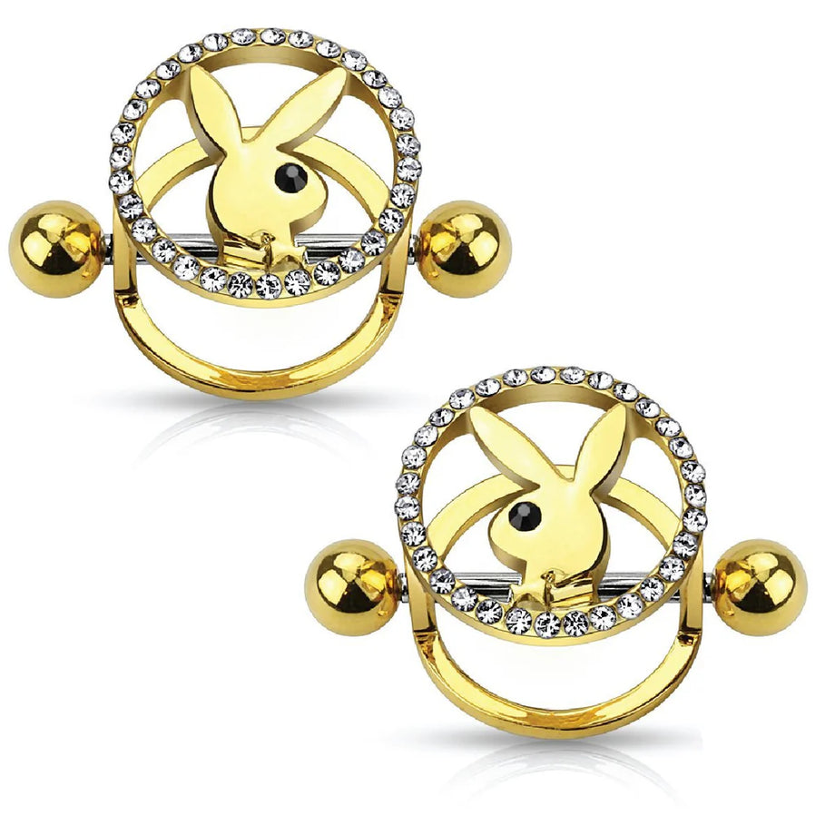 Playboy nipple jewelry hotsell