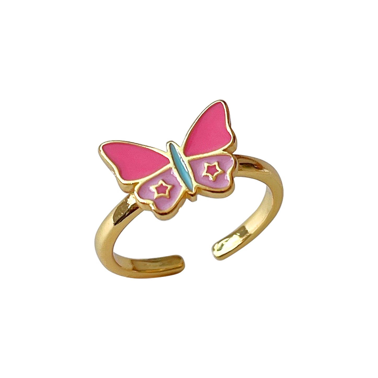 Noelle Butterfly Adjustable Ring