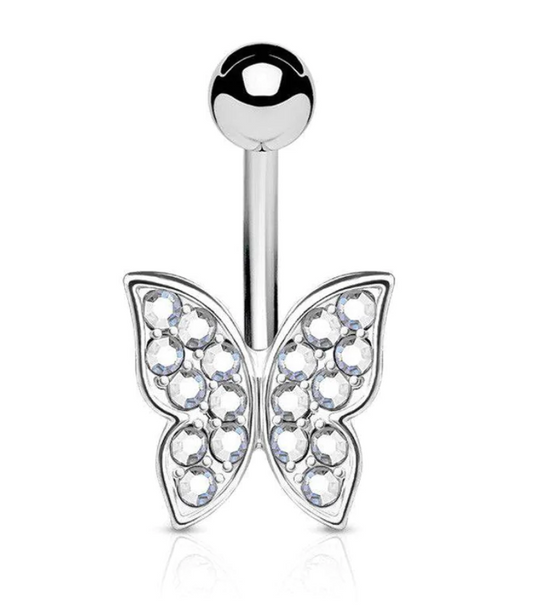Lola Butterfly Belly Ring