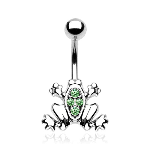 Icy Frog Belly Ring She Ate