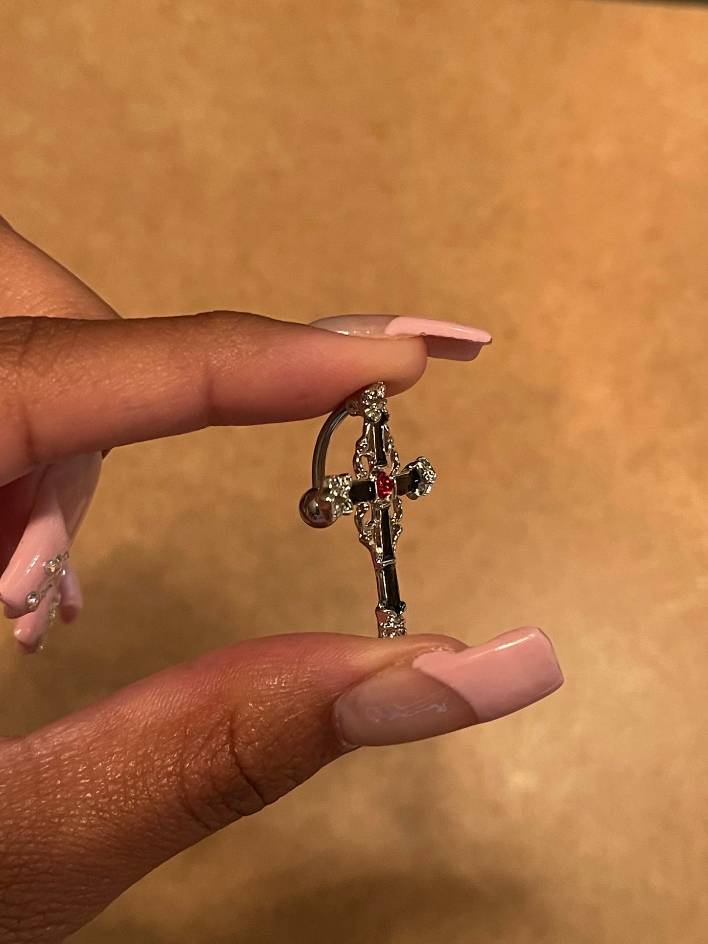 Crushing on Mary Top Down Belly Ring