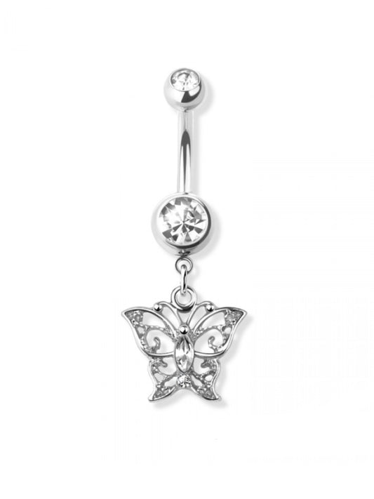 Serenity Butterfly Belly Ring